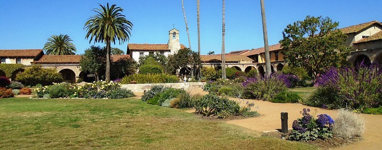 Mission San Juan Capistrano courtyard